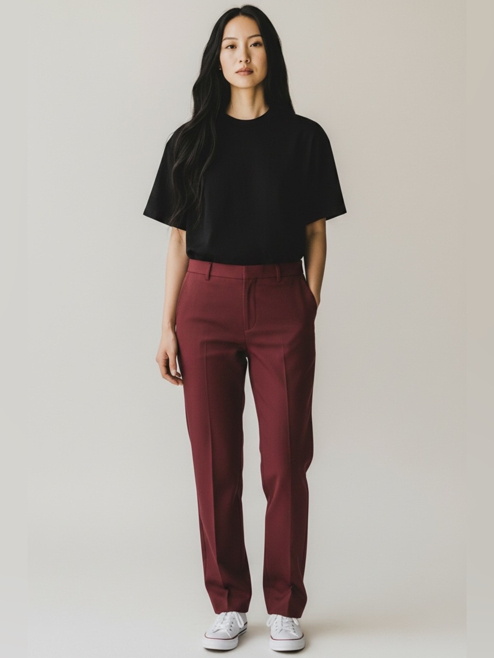 NWT Banana Republic Straight Leg Trouser Pant 10 Long